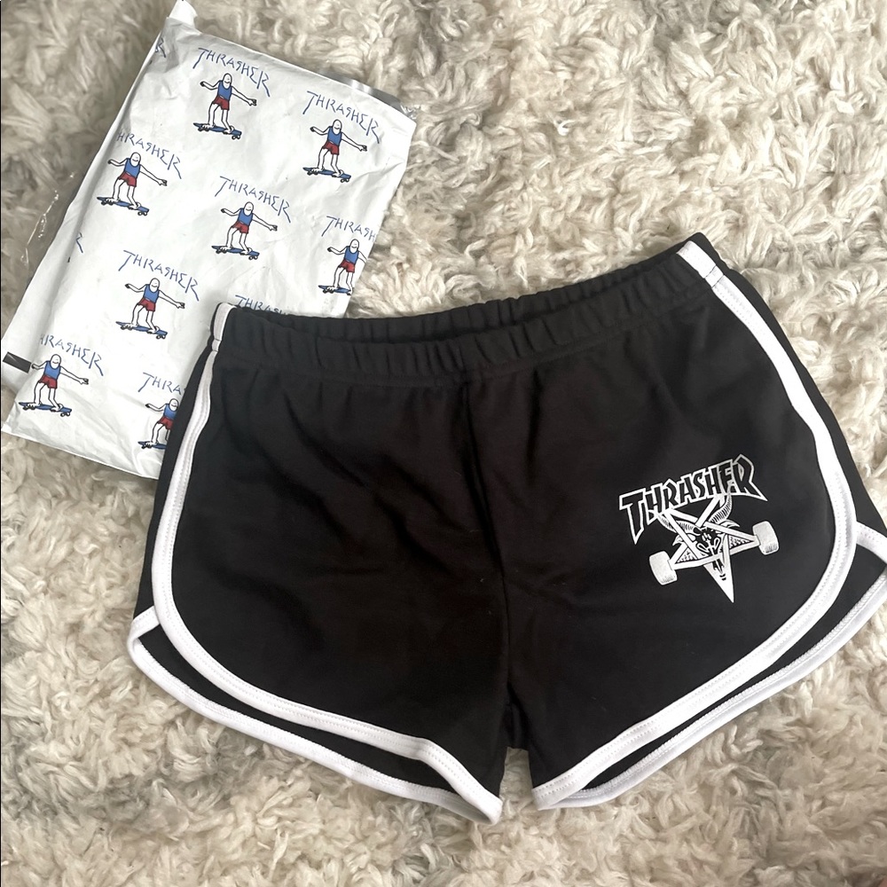 Thrasher 70s running shorts New With Tags